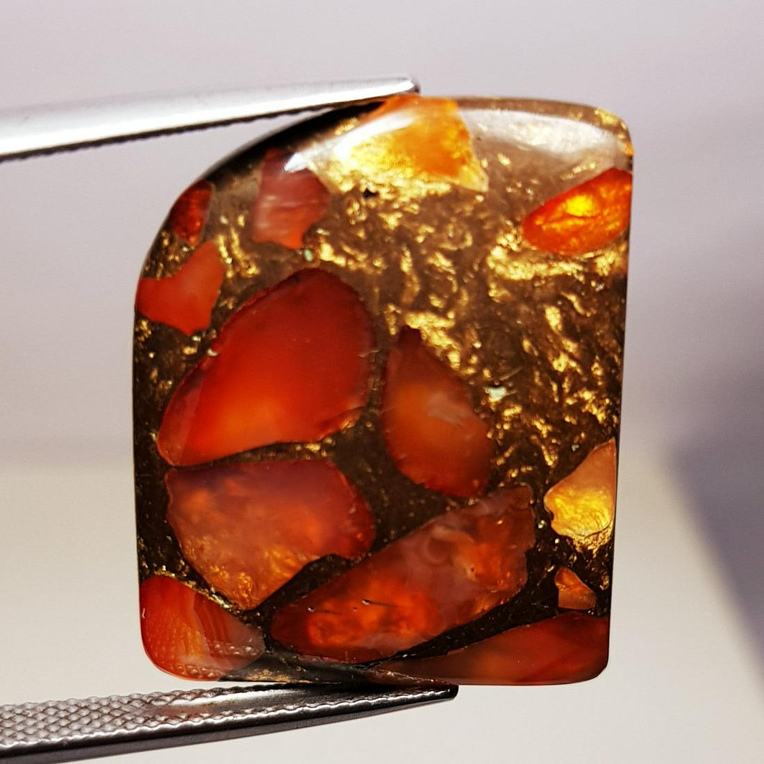 23.55 ct Natural Copper Calcy (1 of 5)