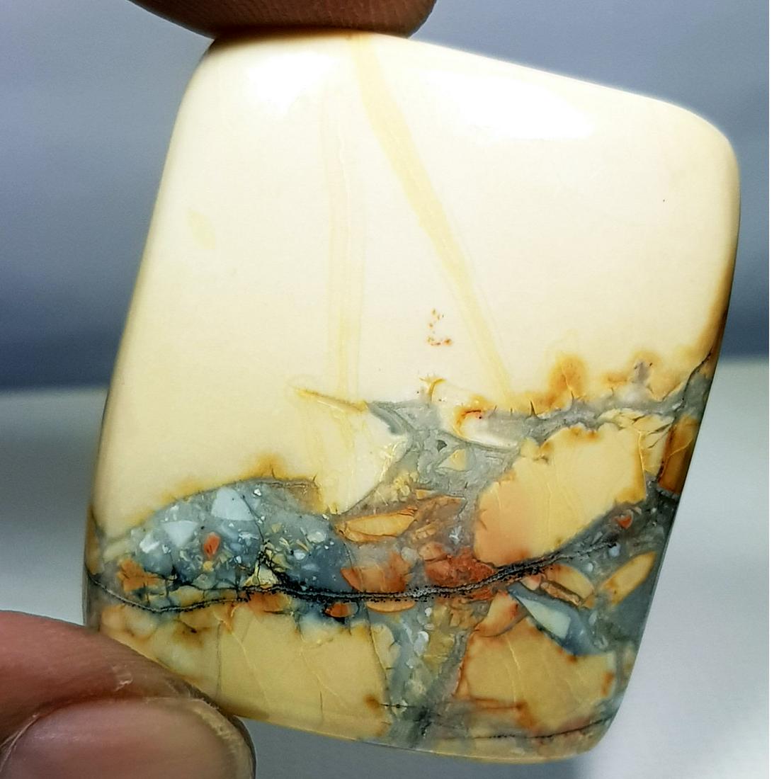 80.65 ct Natural Bracketed Mookaite (1 of 5)