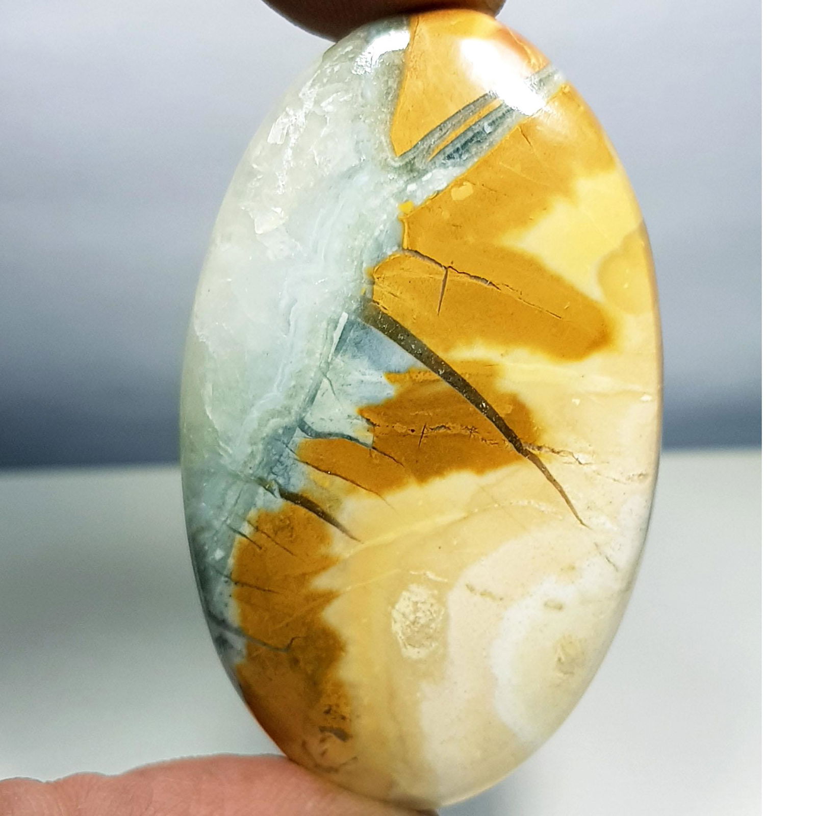 71.75 ct Natural Bracketed Mookaite (1 of 5)