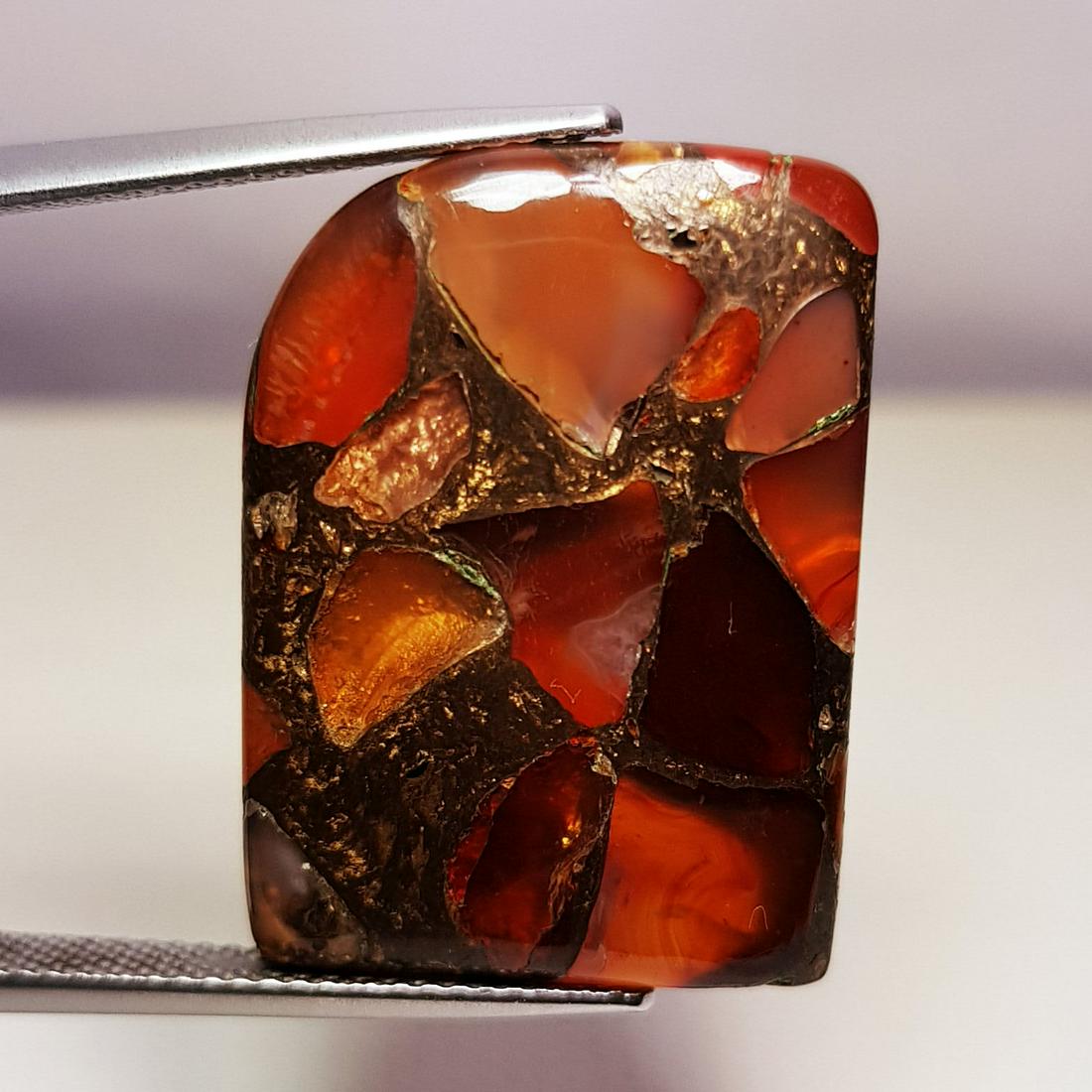 26.26 ct Natural Copper Calcy (1 of 6)