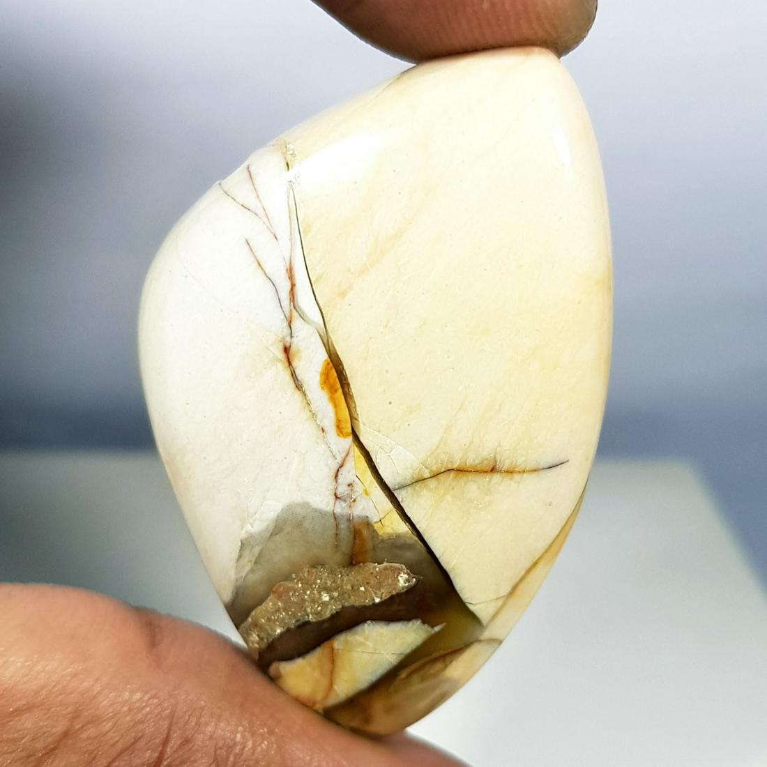 65.75 ct Natural Bracketed Mookaite (1 of 5)