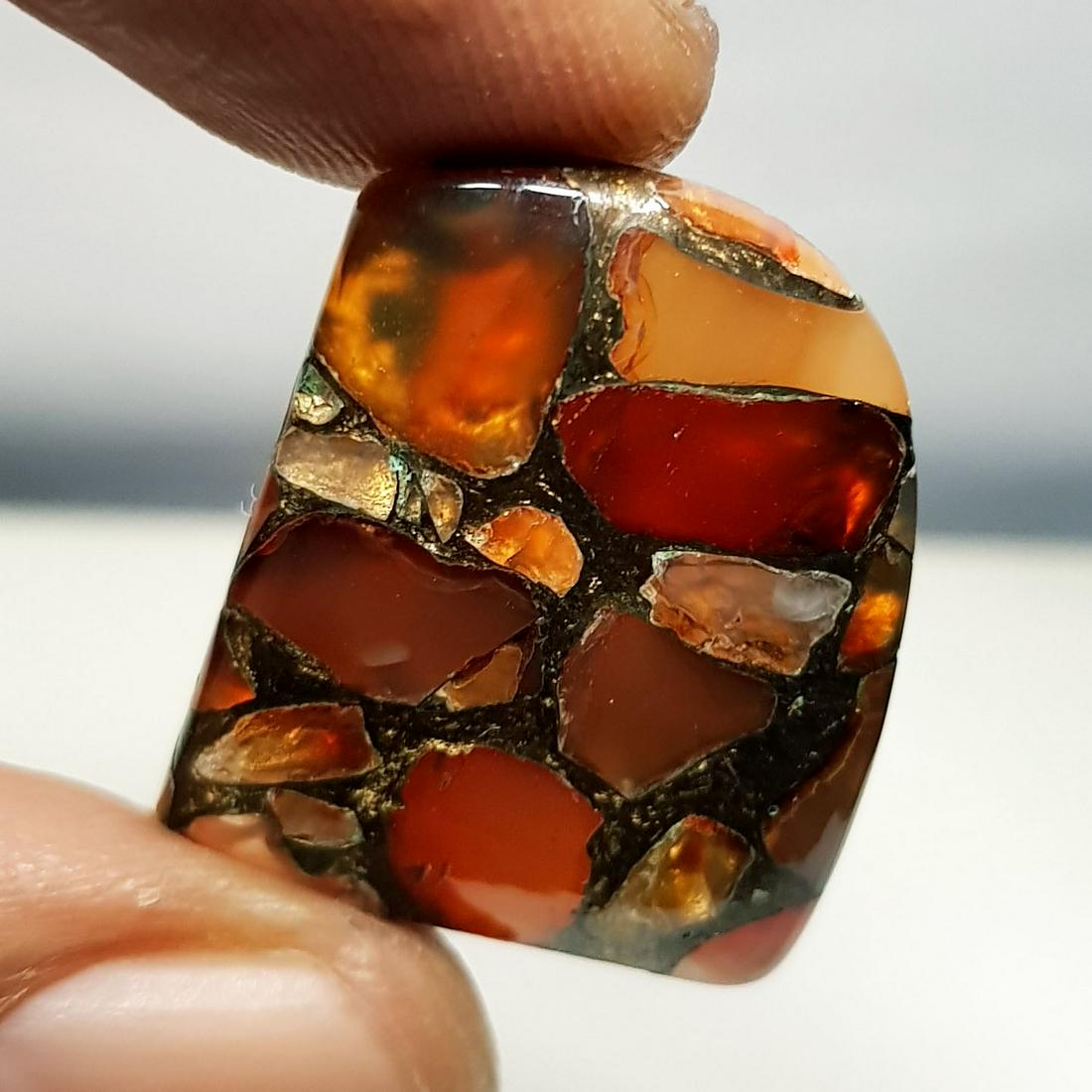 22.95 ct Natural Copper Calcy (1 of 5)