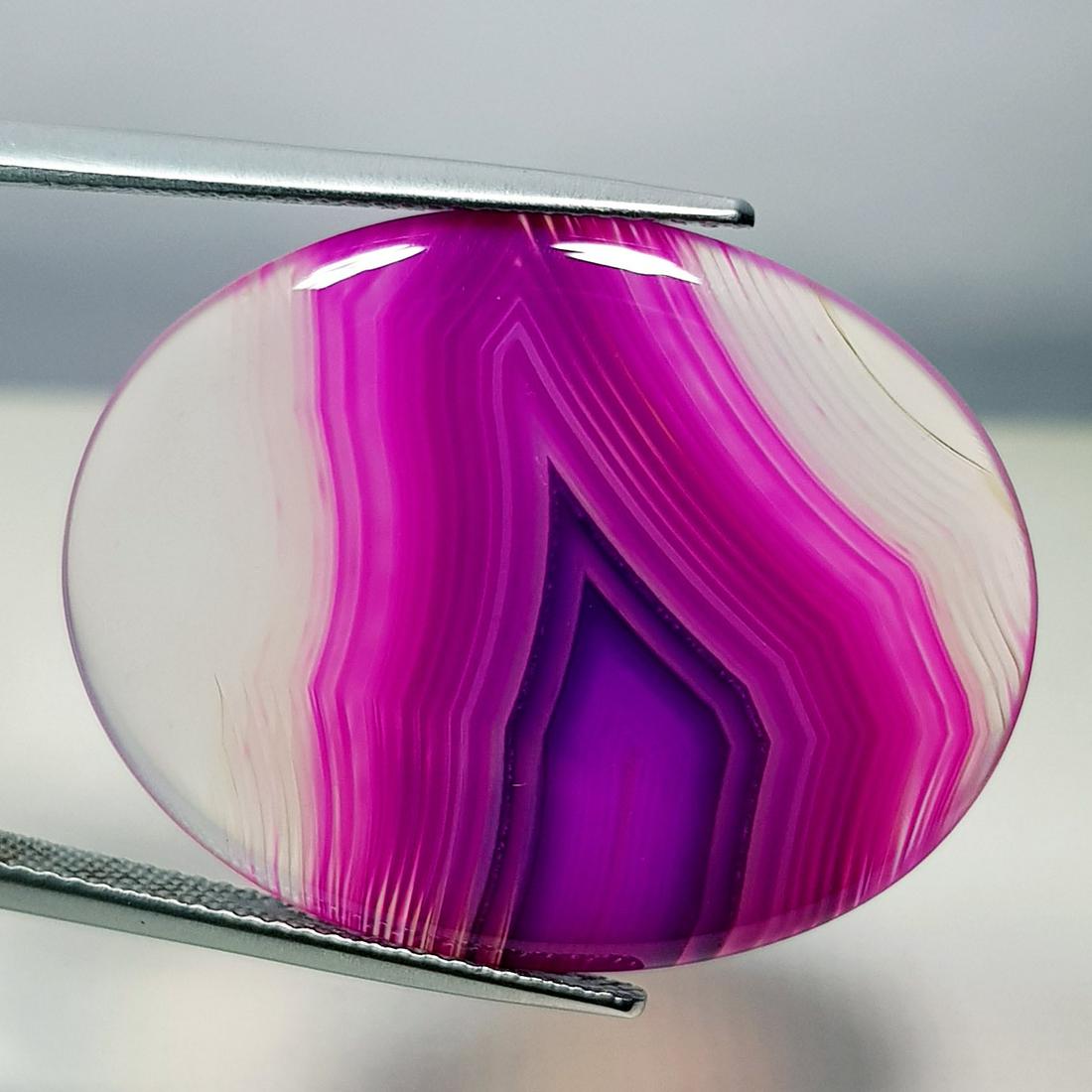 21.00 ct Natural Pink Lace Agate (1 of 5)