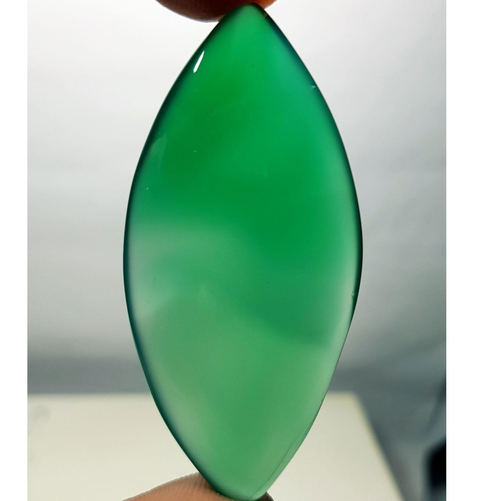 59.70 ct Natural Green Agate (1 of 5)