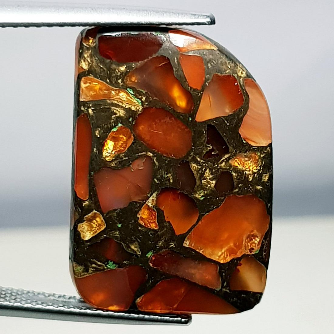 15.65 ct Natural Copper Calcy (1 of 5)