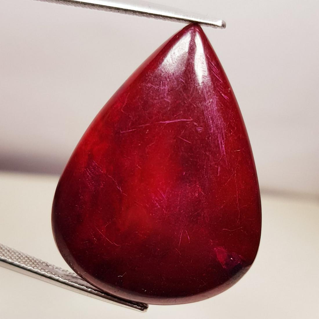 25.45 ct Natural Red Opal (1 of 6)