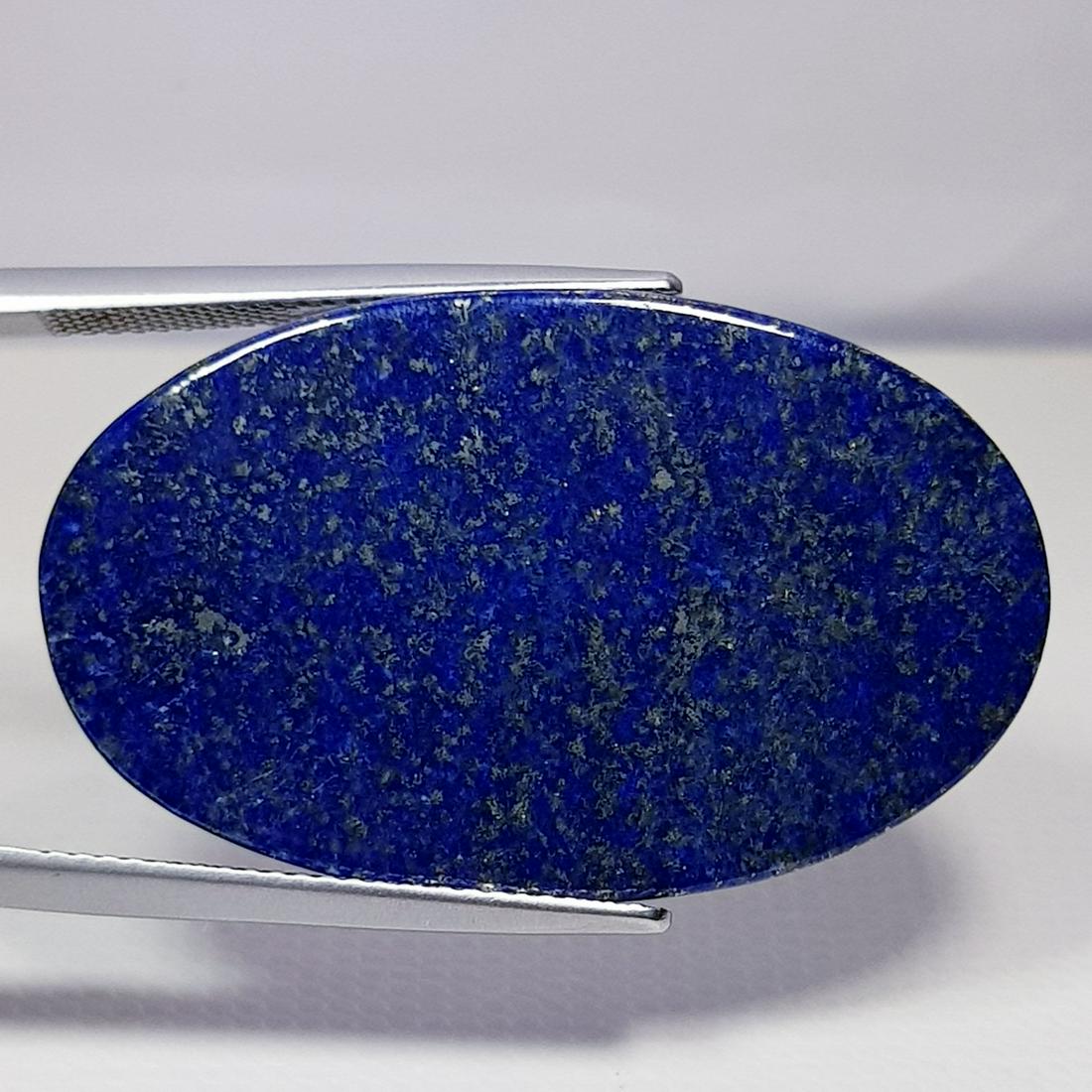 33.23 ct Natural Copper Lapiz Lazuil: Oval-Afganistan/Chile