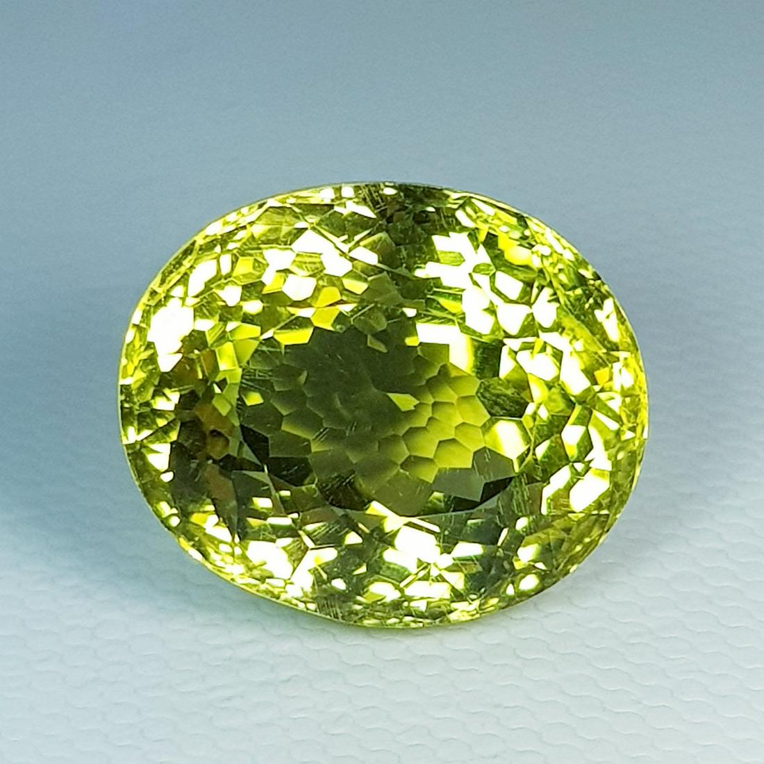 18.00 ct Natural Green Gold Quartz (1 of 6)