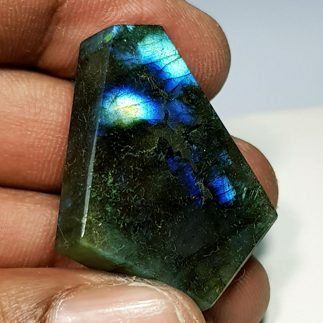 46.44 ct Natural Labradorite Slice (1 of 5)