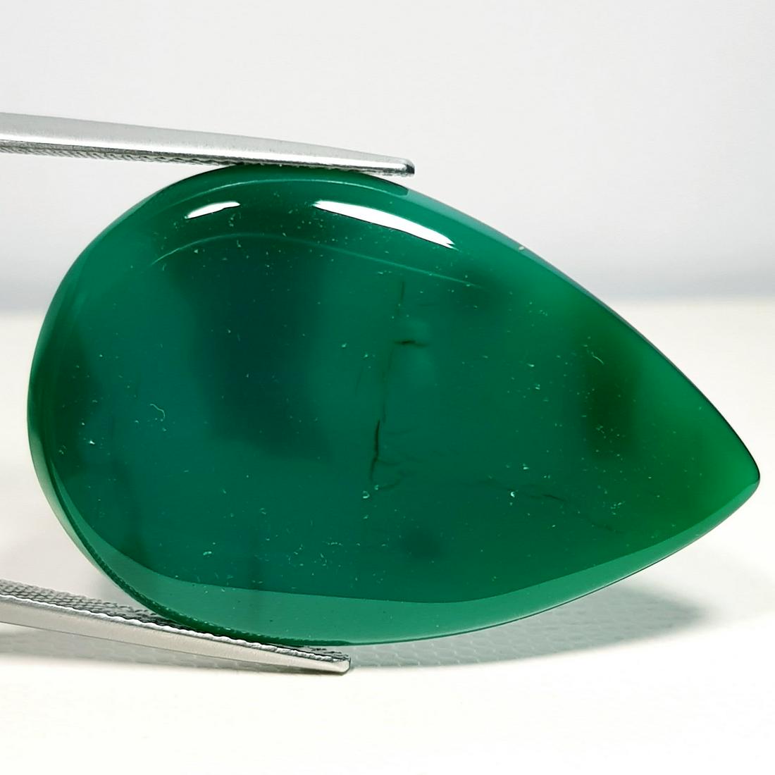 37.50 ct Natural Green Agate (1 of 5)