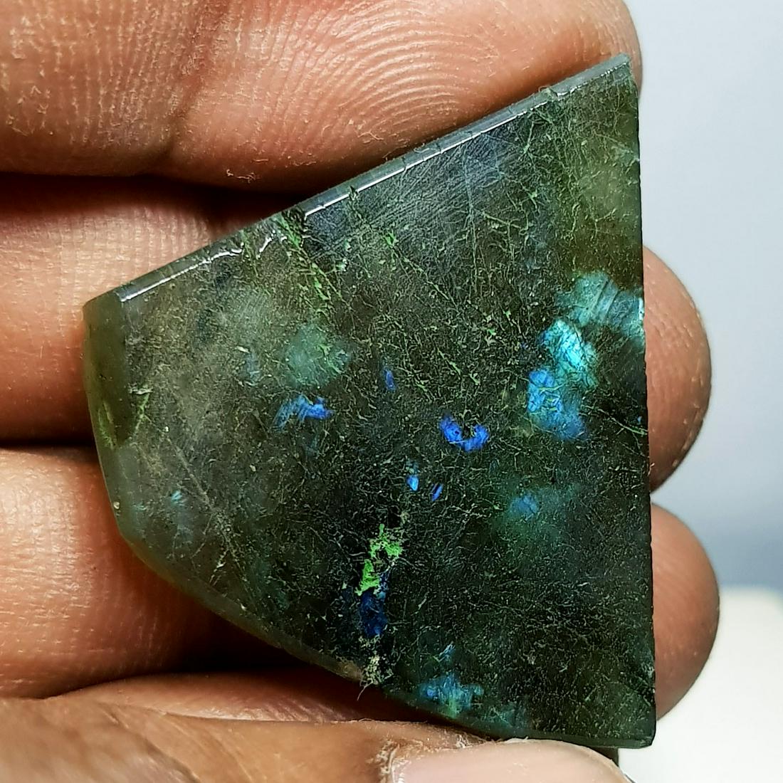 34.25 ct Natural Labradorite Slice (1 of 5)