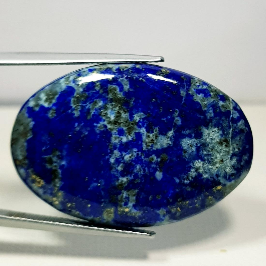 46.45 ct Natural Copper Lapiz Lazuil: Oval-Afganistan/Chile