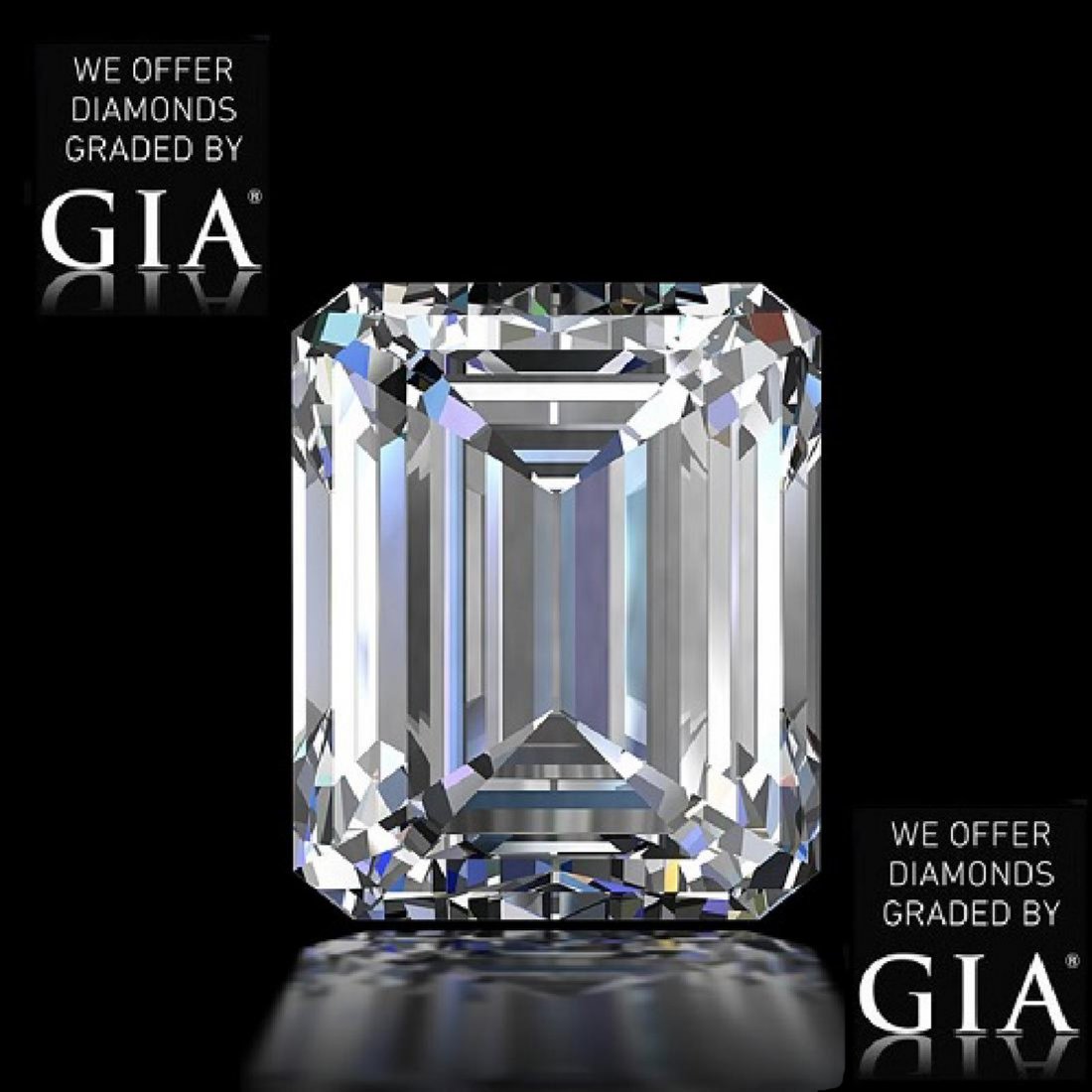 0.50 CT - D / VVS2 / GIA Certified Emerald Cut Diamond (1 of 3)