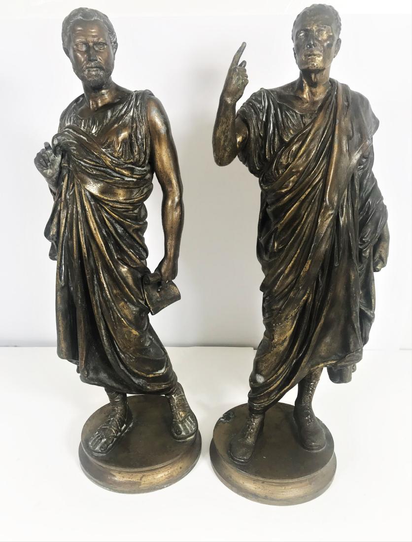 Antique Bronze Roman Empire Figurines