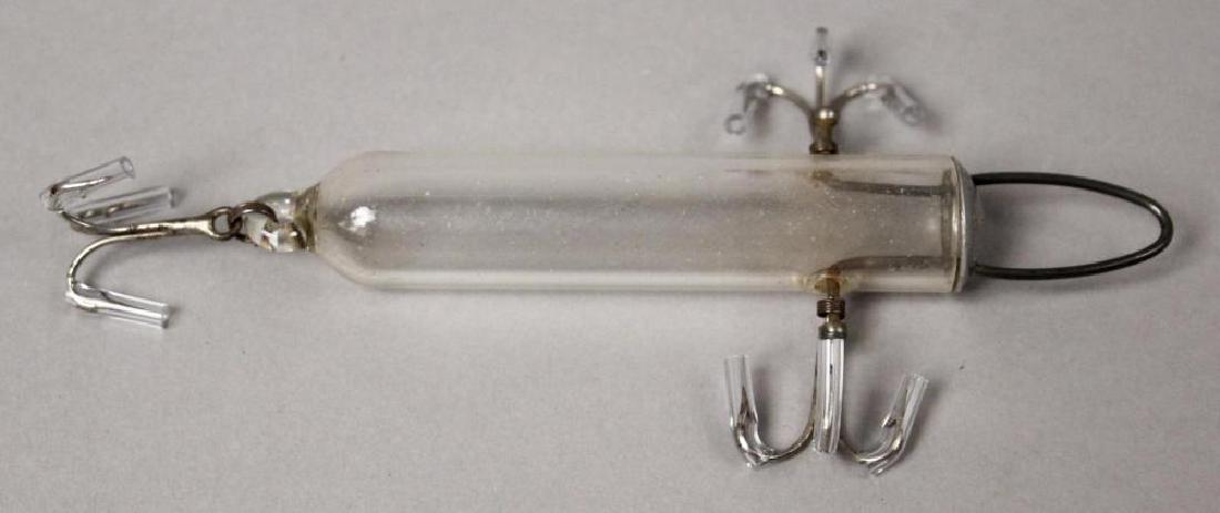 Antique Detroit Glass Minnow Tube Lure Wow!