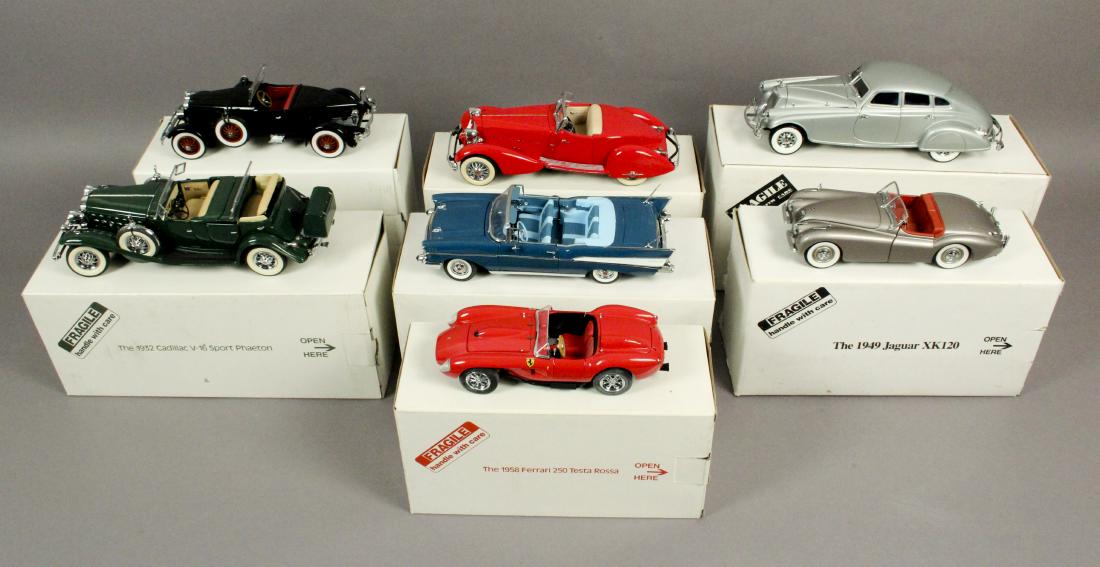 7 Collectible Danbury Mint Cars