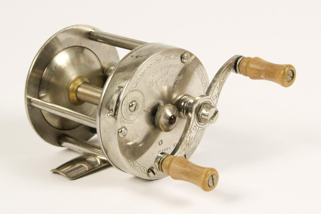 Shakespeare Superior 1962 Fishing Reel: Model 31. Made in Kalamazoo. [JHI 622]
