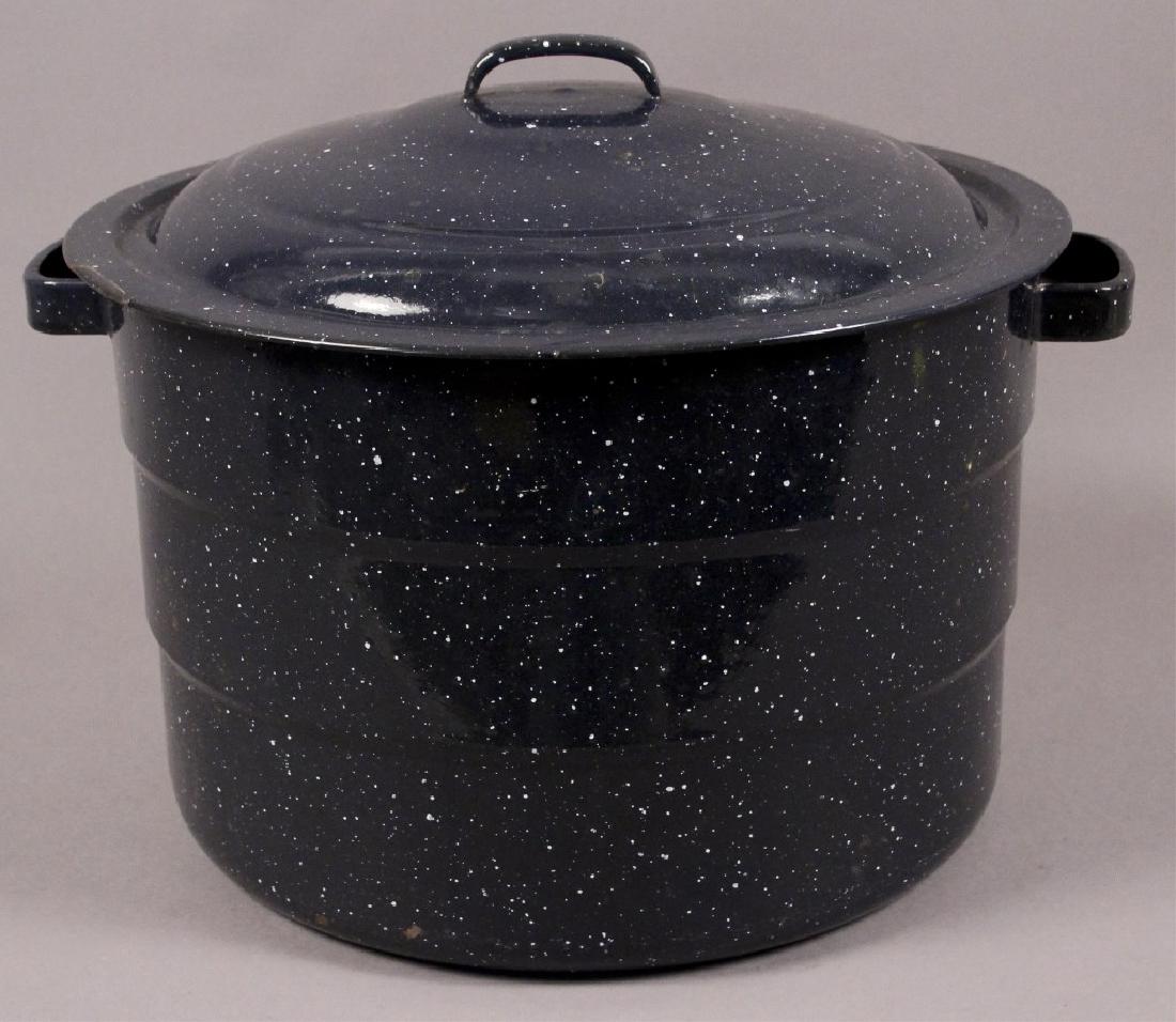 Vintage Enameled Canning Pot