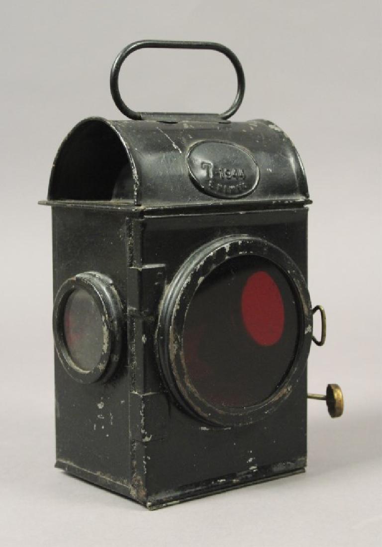 WWII Sherwood Ship Oil Lantern SNLW Ltd. (1 of 8)