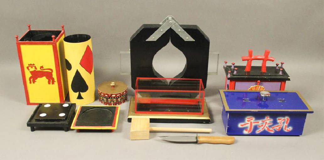 Vintage Magicians Trick Boxes & Accessories Feb 01, 2019 Pace