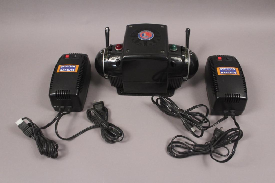 Vintage Lionel Transformer: Runs four trains with whistle. [HEI 3003]