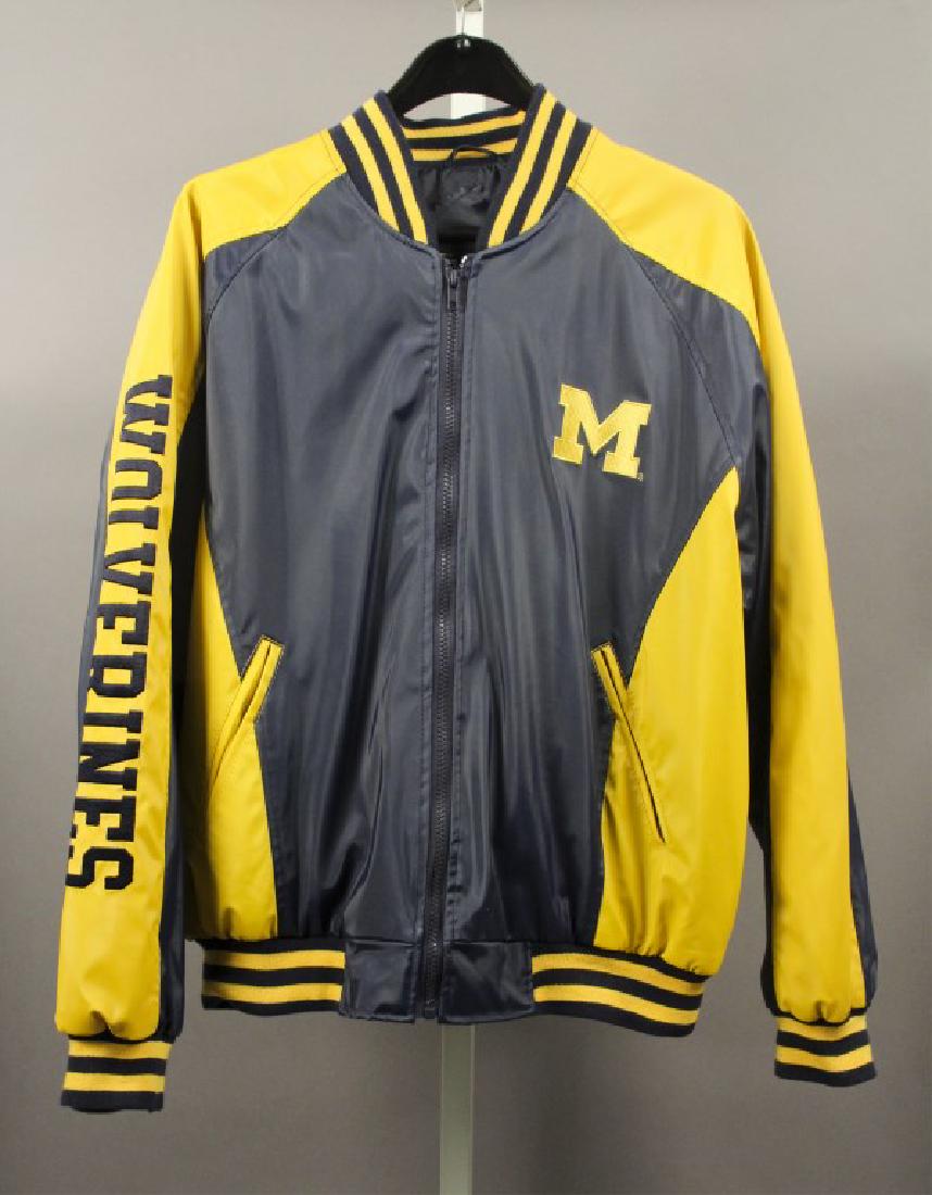 Steve & Barry's Michigan Wolverines M Jacket: John Harbaugh, you might need this on the sidelines? Lombardi? [ZIE 3272]