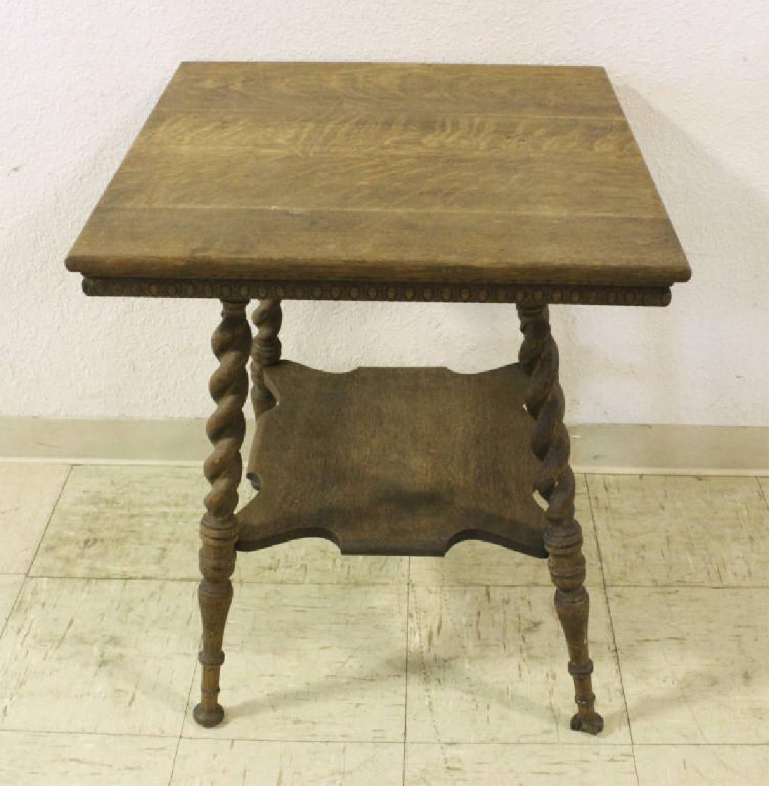 Vintage Spindle Leg Side Table