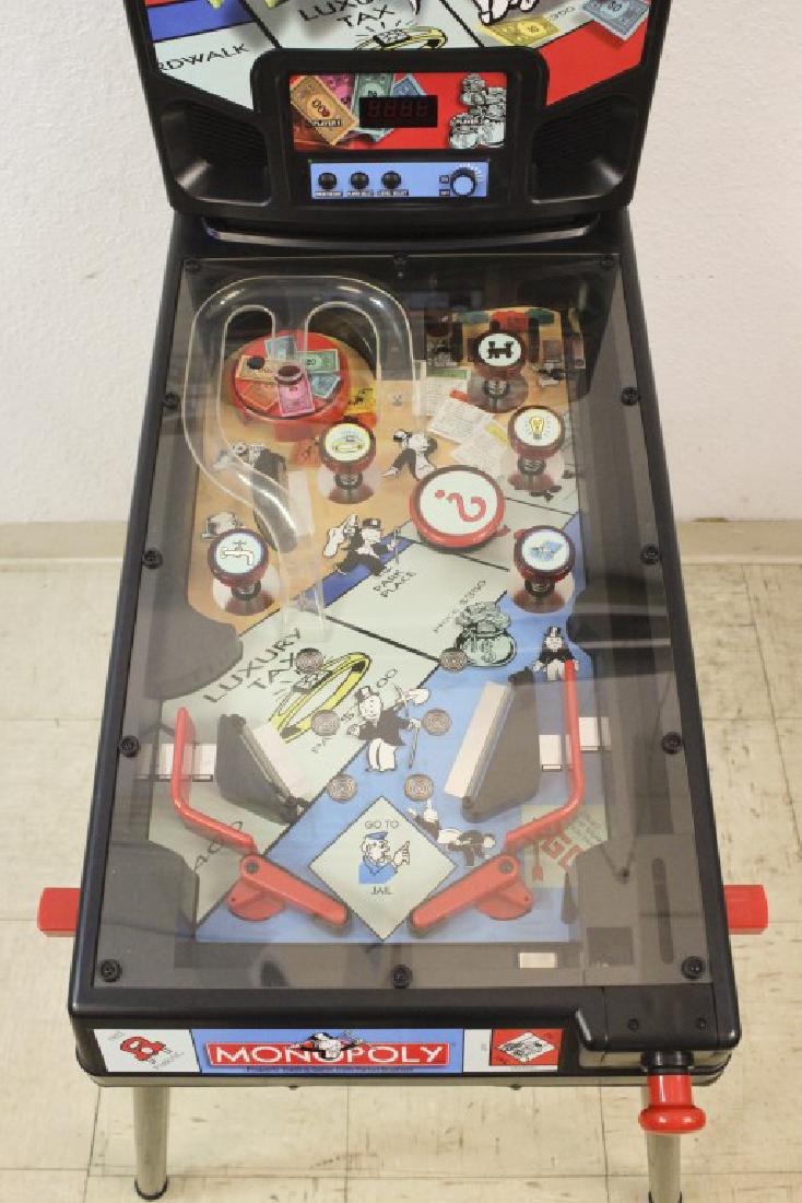 Hasbro Monopoly Pinball Machine: Works. The Who's 'Tommy'. Pinball Wizard. Las Vegas. [PET 201]