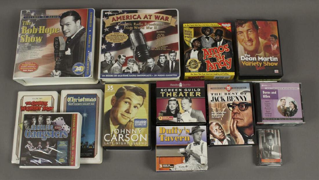Old Time Radio Collection CD's: All have been checked for CD's and have them in their cases. Johnny Carson, Duffy's Tavern, Jack Benny, Dean Martin & More. [PET 365]