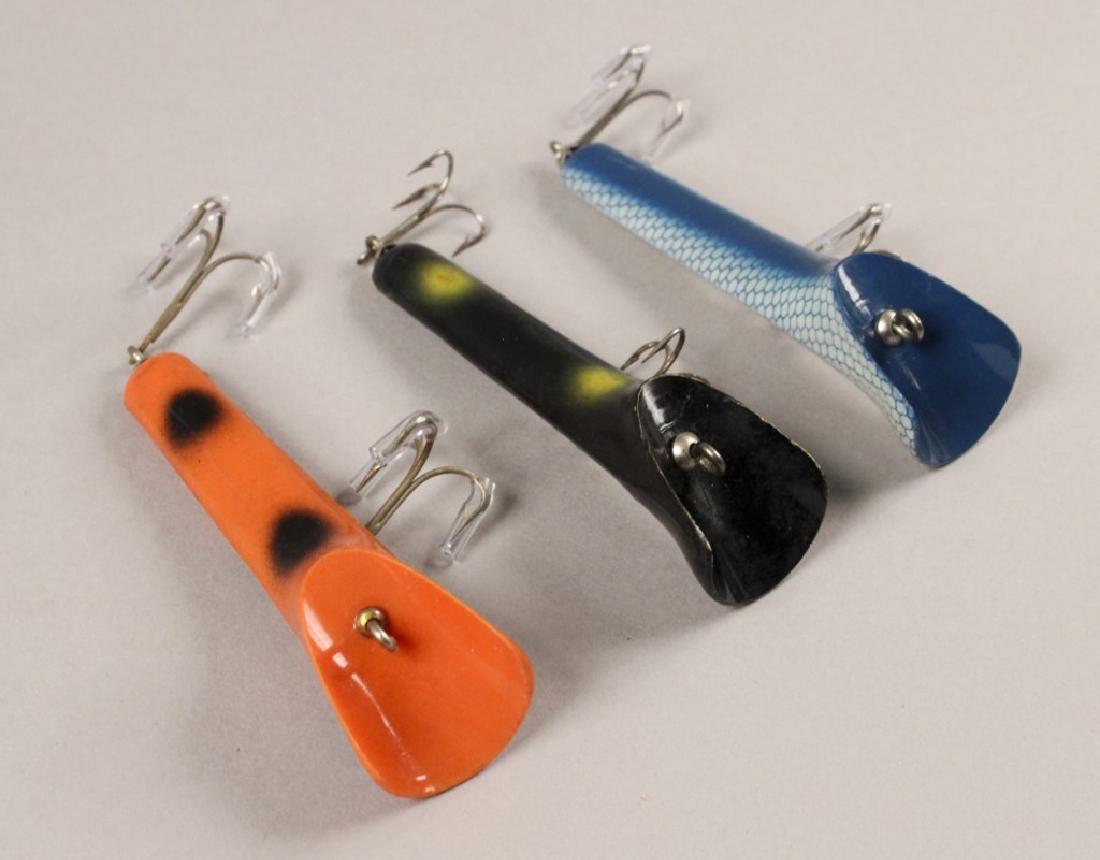 3 Vintage Flipper Fish Fishing Lures: [RMP 2741]