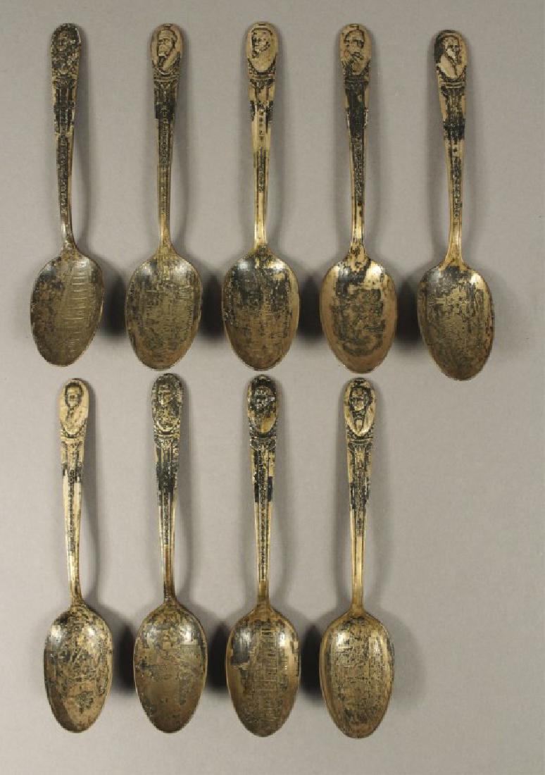 9 Presidential Collectible Spoons (1 of 8)