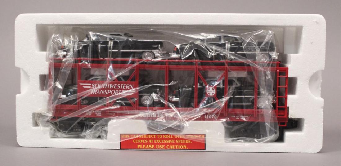 MTH 30-7659 Flatcar with 4 Ertl 52' Cadillac's (1 of 5)