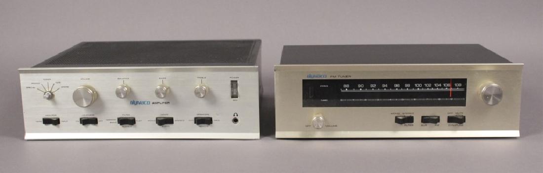 Dynaco FM Tuner & Amplifier: Non working - for parts or repair. Dynaco FM MPX tuner and SCA - 80 amplifier. They light up but no sound when hooked up to speakers. For similar items in our catalog: Collectibles & Furniture - Lots 