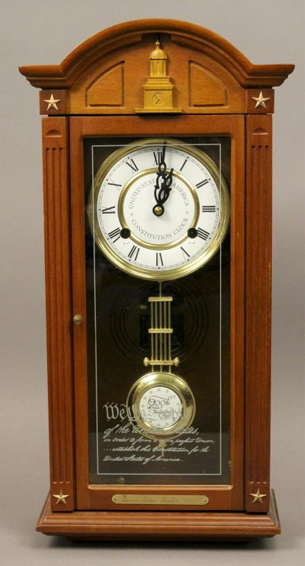 200th Anniversary Constitution Wall Clock Jul 28, 2019 Pace & Hong