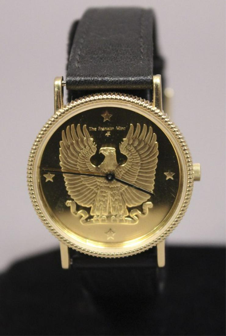 Franklin Mint Eagle Watch By Gilroy Roberts