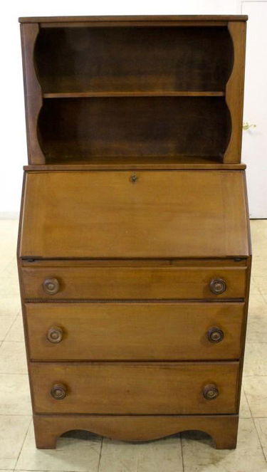 Vintage 3 Drawer Secretary Desk Vintage 3 Drawer Secretary Desk