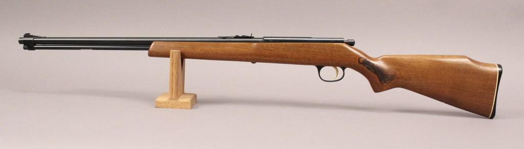 Marlin Firearms .22 Caliber Bolt Action Rifle: Bolt action rifle, .22LR/L/S, micro groove barrel. North Haven, CT. Serial # 72467841, Model #731. [KRE 105]
