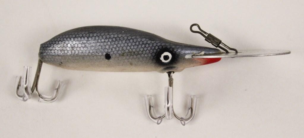 1960's Burke Flexo Big Dig Fishing Lure: Traverse City, Michigan. [RMP 2810]