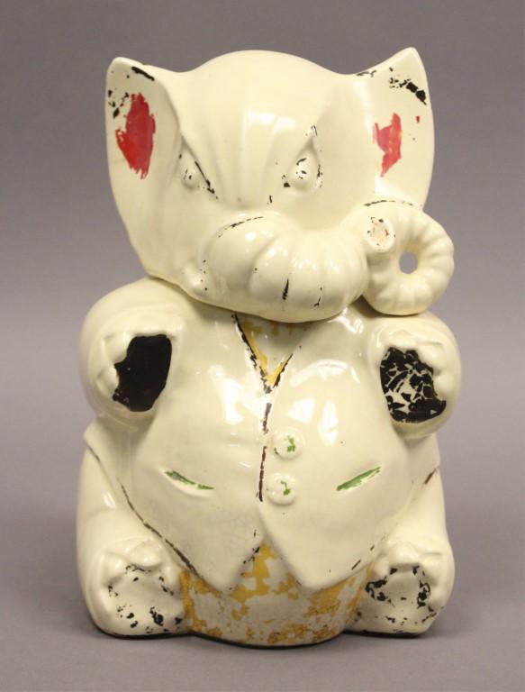 Vintage Mccoy Elephant Cookie Jar Nov 01 2019 Pace Hong Auctions In Mi