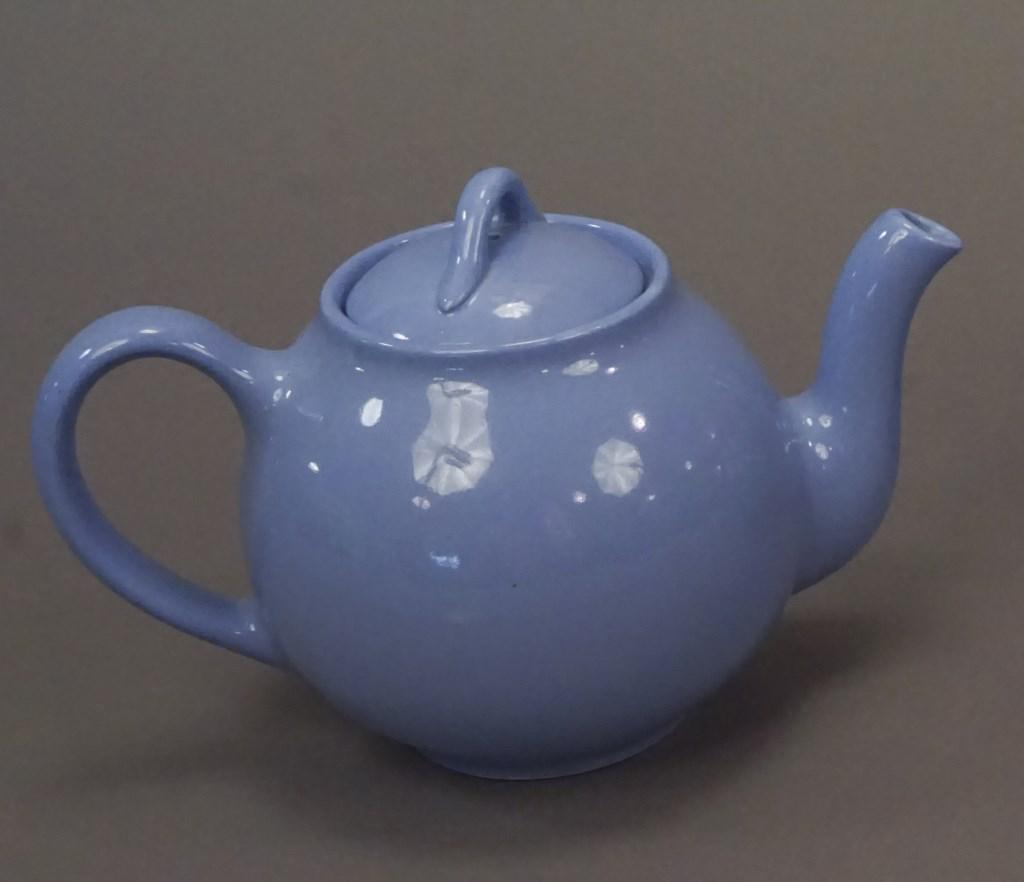 Vintage Blue Liptons Teapot