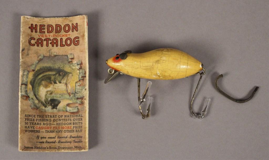 Heddon Dowagiac 4000 Early Wooden Mouse Lure: [RMP 3283]