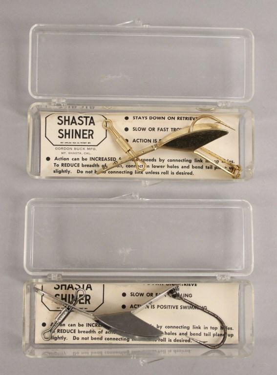 2 Shasta Shiner Vintage Fishing Lures with Boxes: [RMP 3029]
