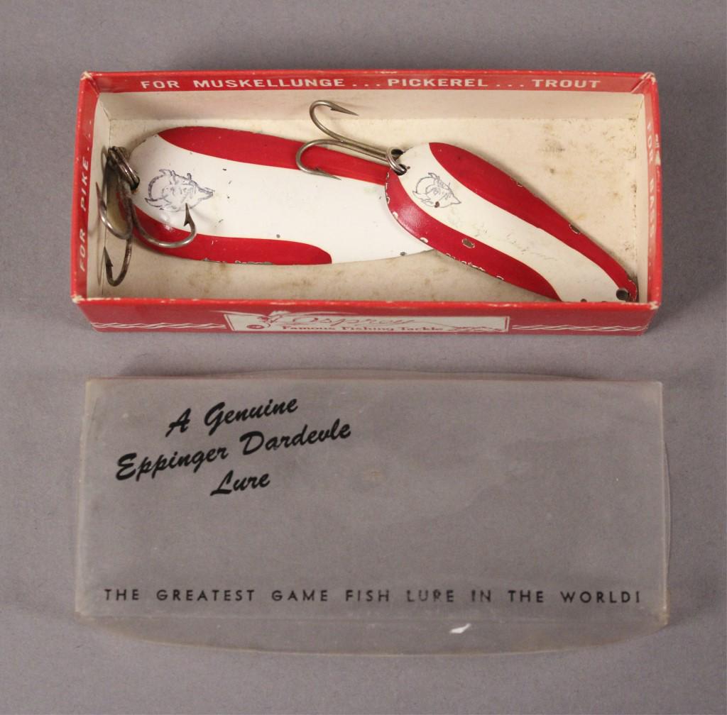 2 Eppinger Dardevle Fishing Lures: [RMP 3433]