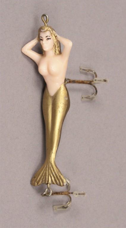 Stream - Eze Mermaid Fishing Lure 40's / 50's: Gold Fin. [RMP 4068]