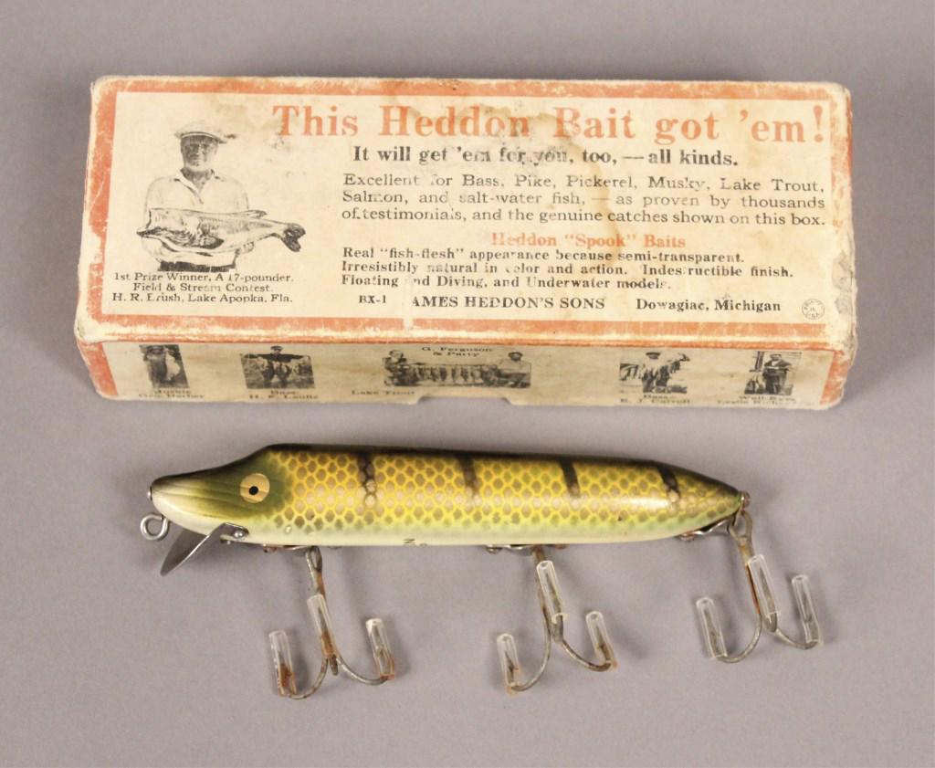 Heddon 7500M Vamp Fishing Lures with Original Box: [RMP 3849]