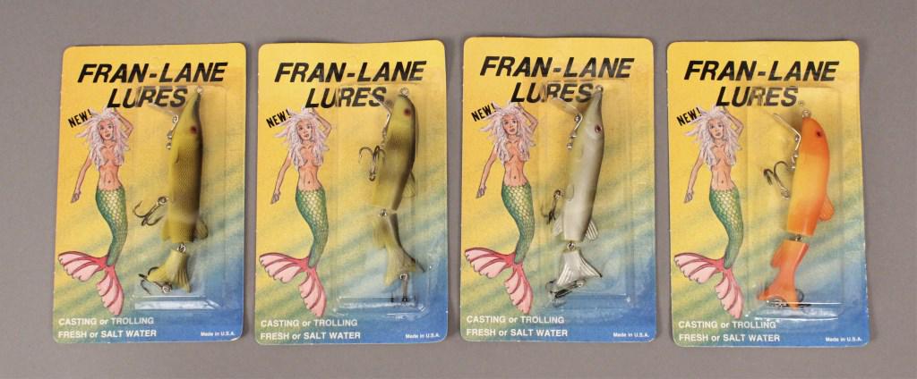 4 Fran Lane Sucker & Northern Pike Fishing Lures: Made in our hometown of Alpena, MI. (so guaranteed to catch fish!). [RMP 3833]