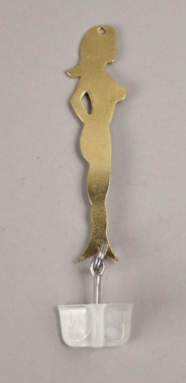 Golden Woman Silhouette Fishing Lure: [RMP 3019]