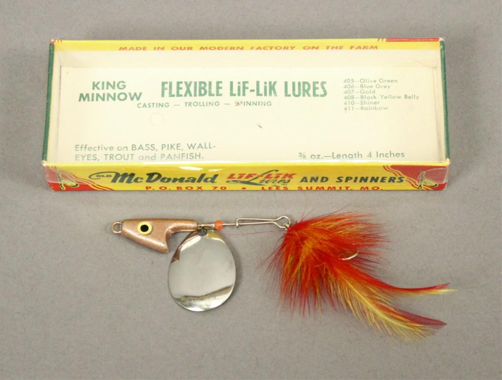 Merry Minnow Old McDonald Lif - Lik Fishing Lure: Lees Summit, Mo. [MAB 446]