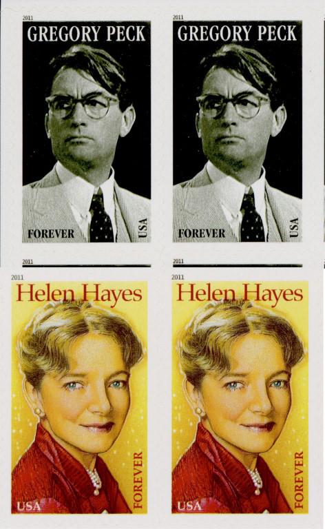 2011 U.S. Stamp Sheets - Hayes - Peck (1 of 5)