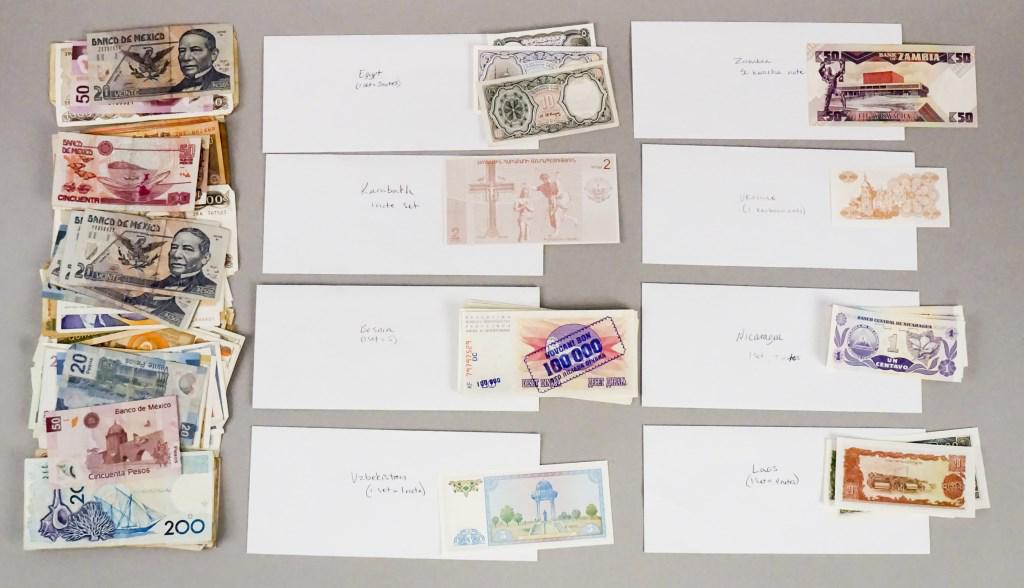 Variety of Foreign Paper Money (1 of 20)